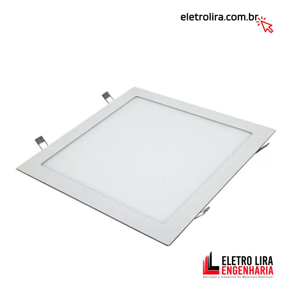 Placas e Plafons de Led Embutir - Eletro Lira Materiais Elétricos