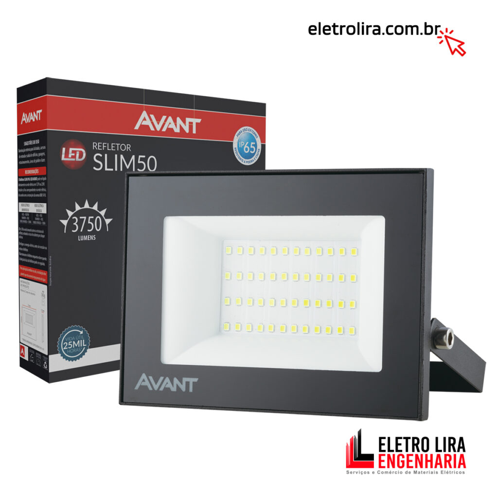 Refletor led Avant - Eletro Lira Materiais Elétricos